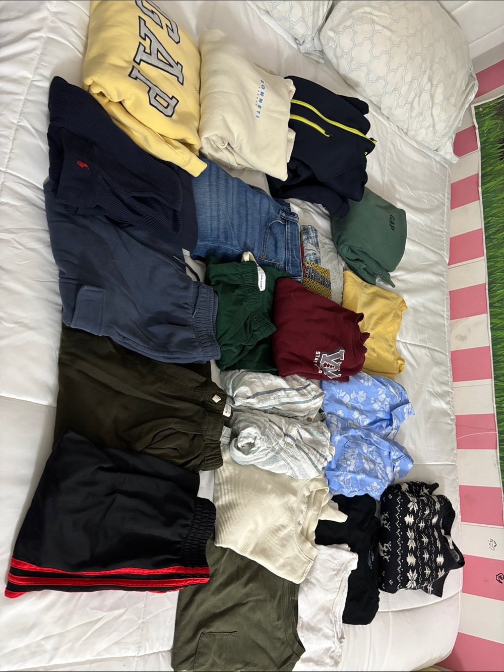Polo by Ralph Lauren Navy Sweatpants with Red Pony